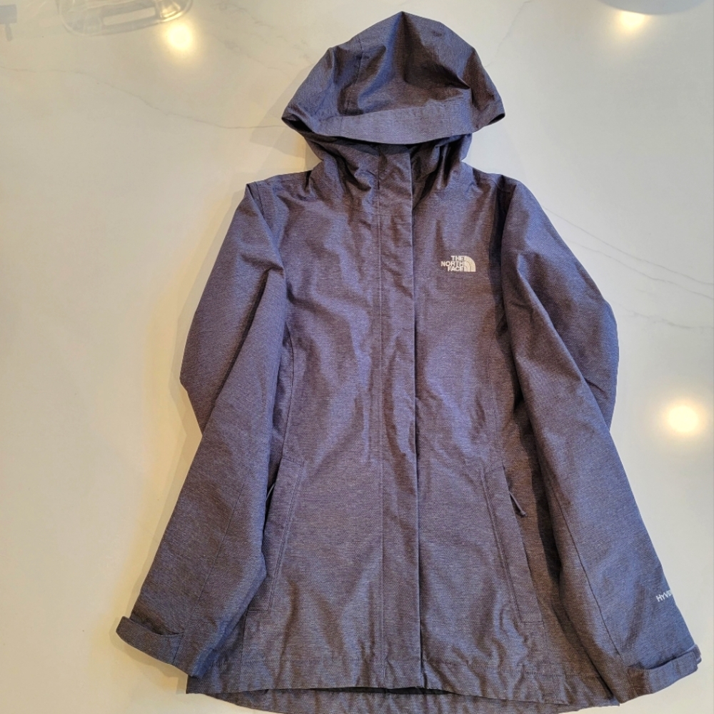 Women's The North Face Hyvent Hooded Jacket Purple/ SIZE S